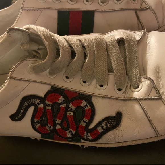 Snake Gucci shoes Men 10 size - Picture 3 of 6